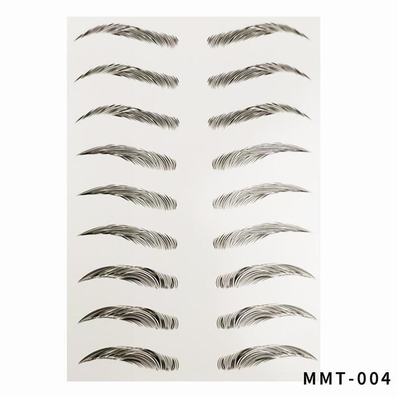 Lisslune | 4D Hair-like Authentic Eyebrows (2 Pieces)