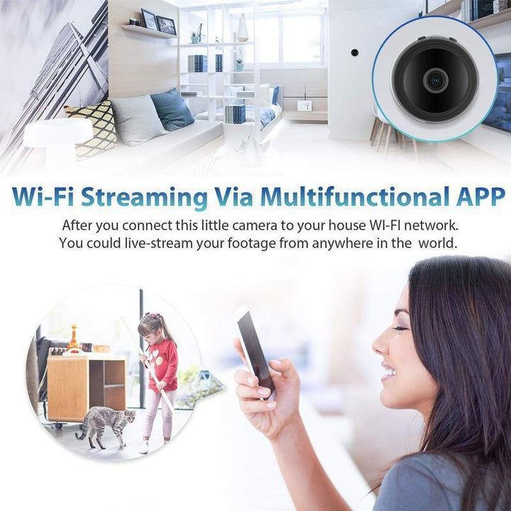 Lisslune | 1080p Magnetic WiFi Mini Camera-RV Trailer Rear View Camera