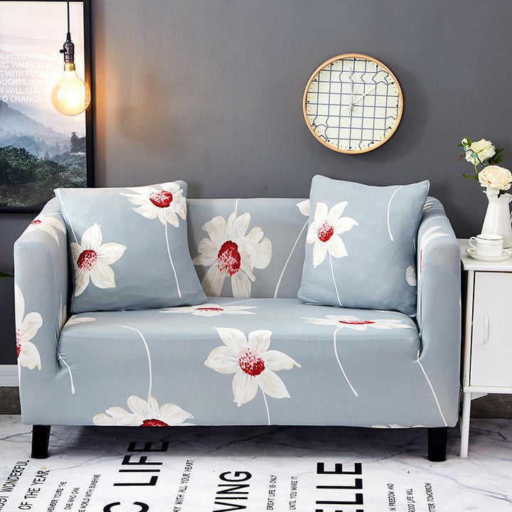Lisslune | Simple Printed Elastic Sofa Cover