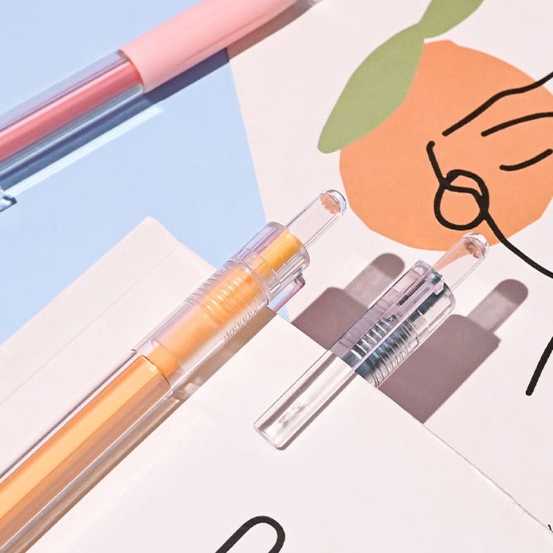 Lisslune | Morandi Cartoon Pattern Student Universal Knife Pen