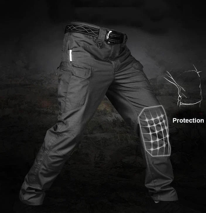 Lisslune | Outdoor Tactical Waterproof Pants Army Fan Multi-Pocket Combat Pants Ripstop Water Resistant Quick Dry Hiking Pants Cargo Pants