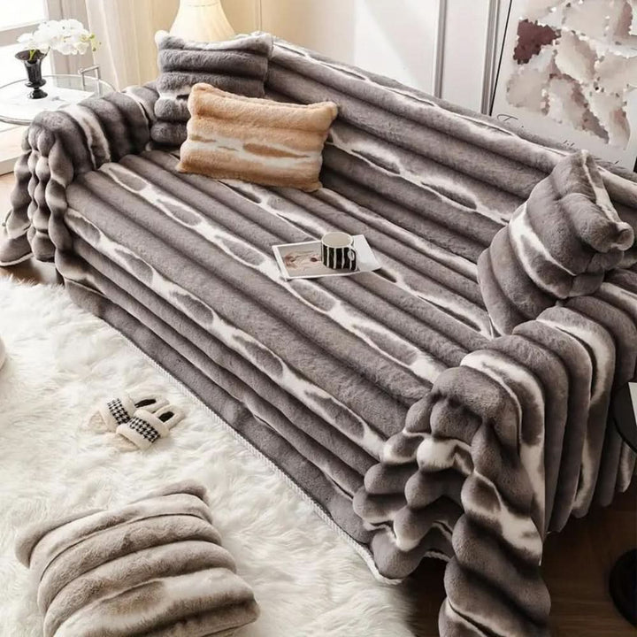 Lisslune | FleeceElegance - Thick and cloud-like sofa cover