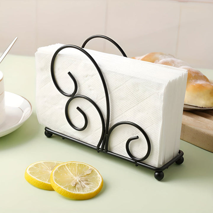Lisslune | Stylish Swirl Napkin Holder