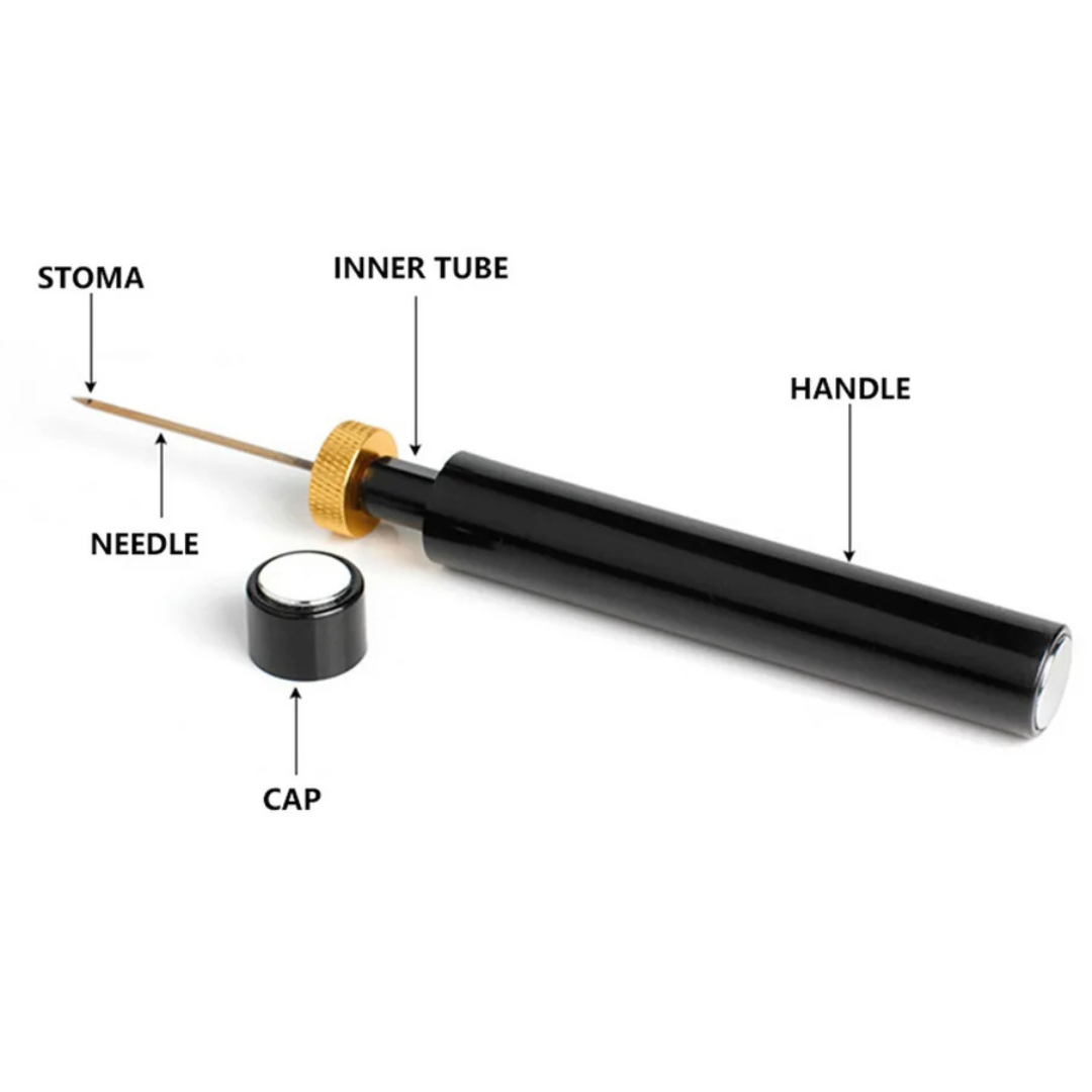 Lisslune | WineLuxe Air Pressure Wine Opener – Stainless Steel & Ergonomic Design
