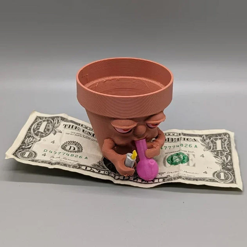 Lisslune | Creative smoking flower pot