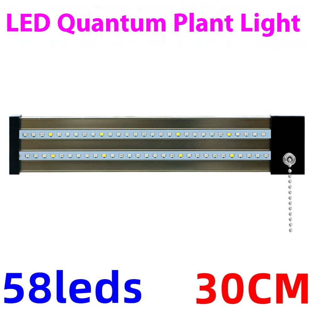 Lisslune | LED plant lamp with full spectrum lighting and pull switch for optimal plant growth