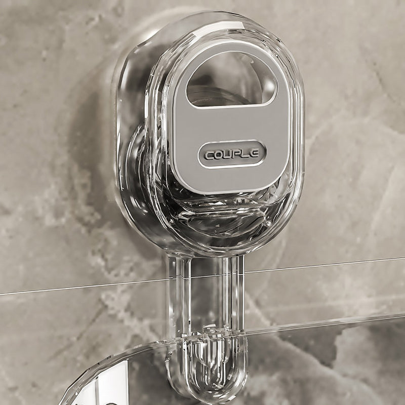 Lisslune | No-Drill Bathroom Suction Cup Storage Box