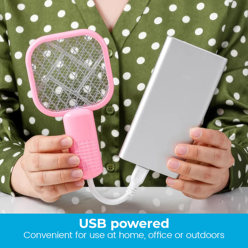 Lisslune | USB Mosquito Repeller with LED and Safety Net – 2-in-1 Design