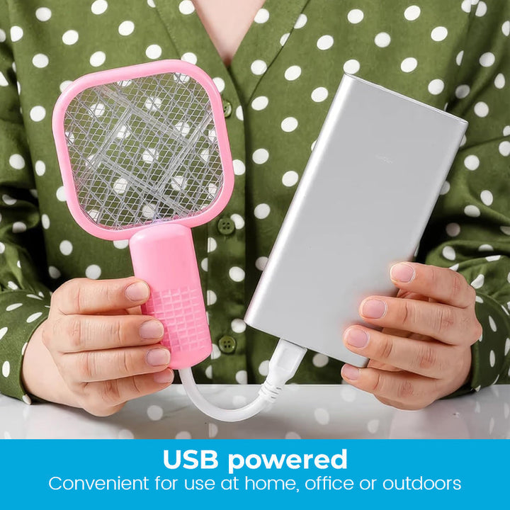 Lisslune | USB Mosquito Repeller with LED and Safety Net – 2-in-1 Design