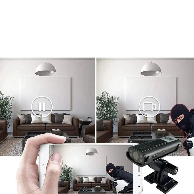Lisslune | MiniGuard WiFi Security Camera – Compact motion-detecting surveillance