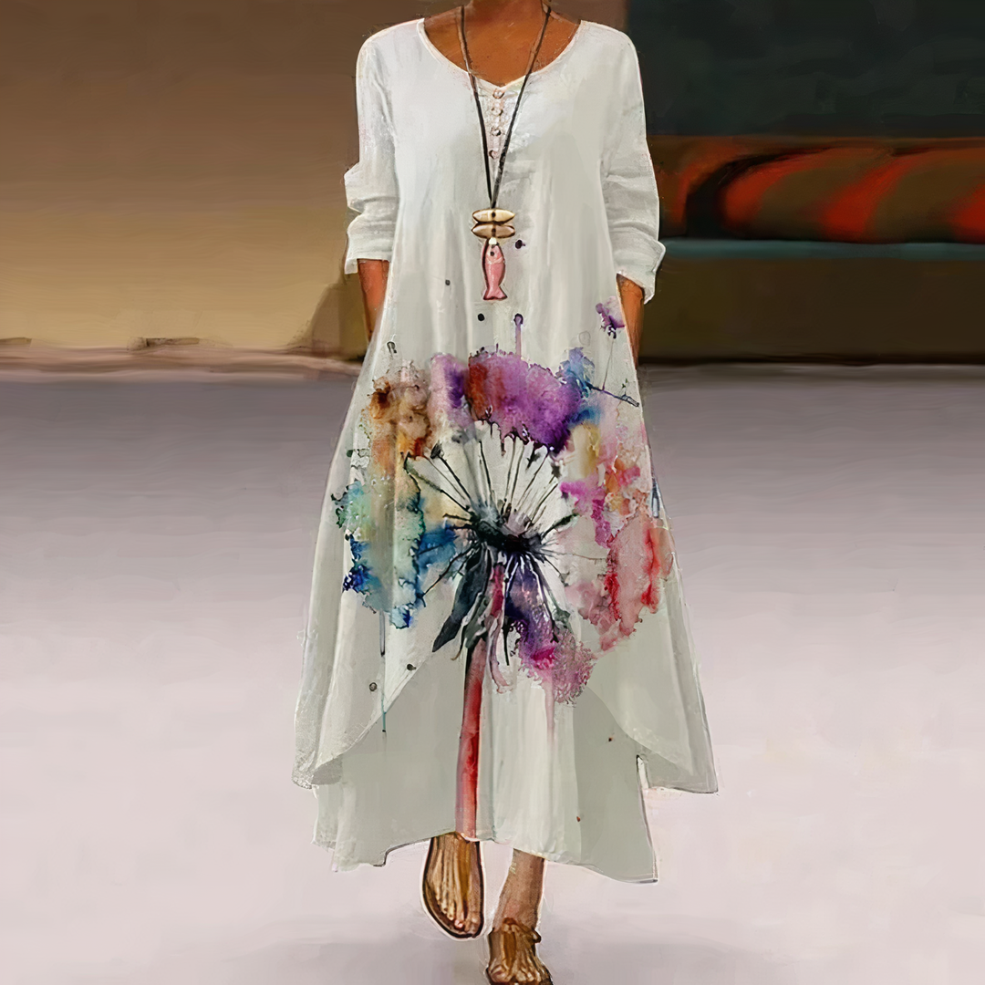 Lisslune | Elegant cotton dress