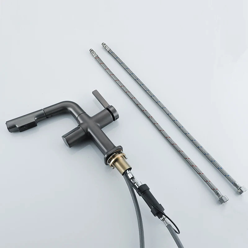Lisslune | Elegant House Brass Aqua View Bathroom Digital Faucet