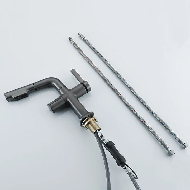 Lisslune | Elegant House Brass Aqua View Bathroom Digital Faucet