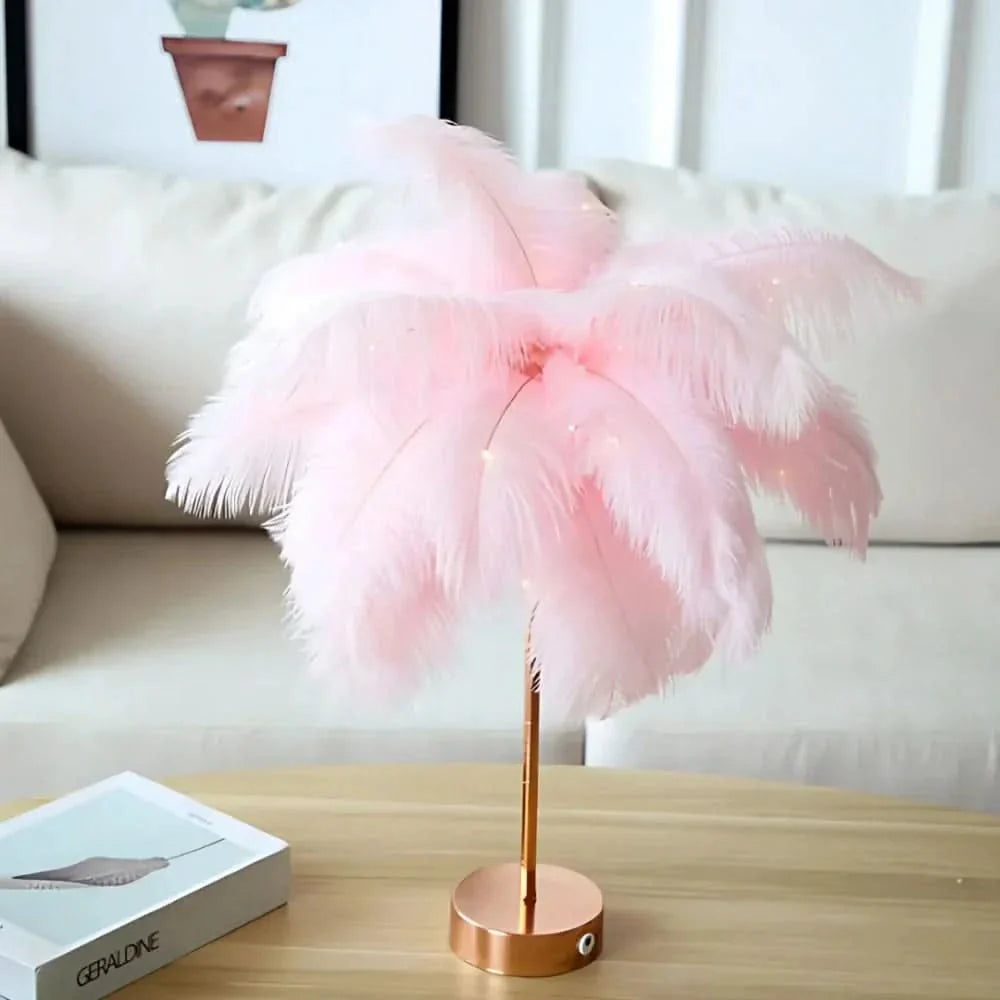 Lisslune | LumaPalm Feather Palm Tree Lamp