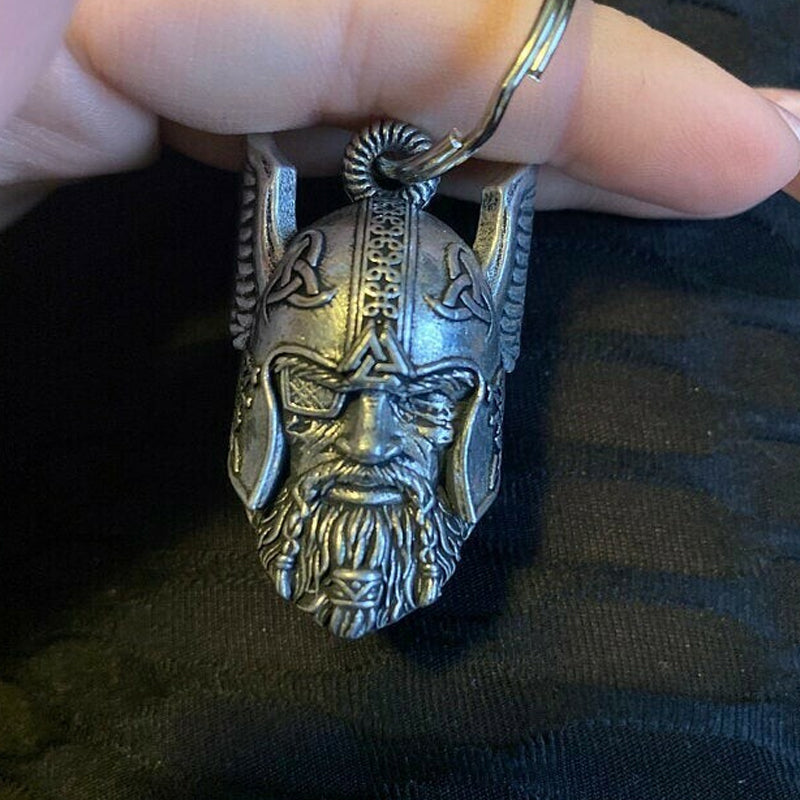Lisslune | Viking God Guardian Ride Bell Keychain