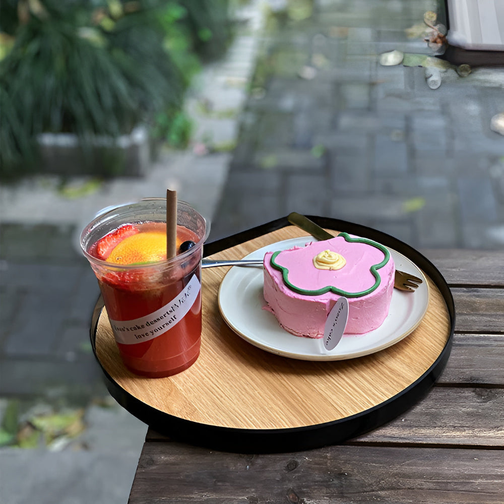 Lisslune | Modern Circle Dining Tray