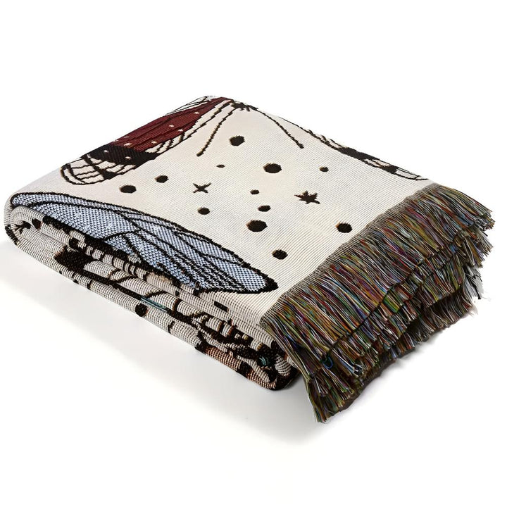 Lisslune | Butterfly Garden Blanket