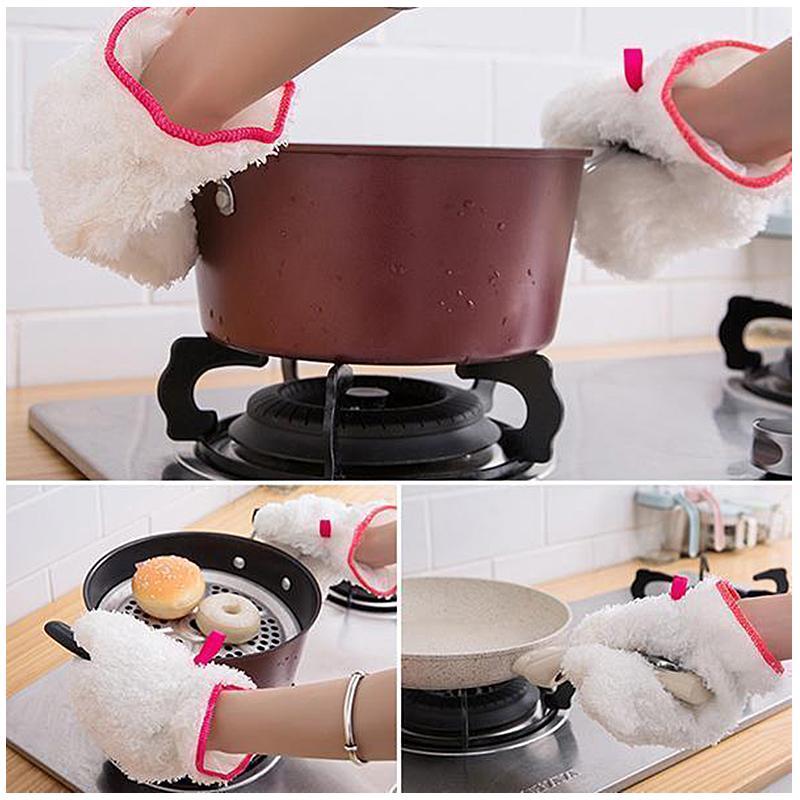 Lisslune | Waterproof Warm Bamboo Fiber Gloves for Household Tasks