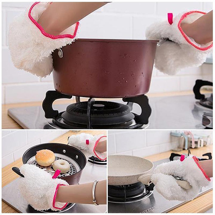 Lisslune | Waterproof Warm Bamboo Fiber Gloves for Household Tasks