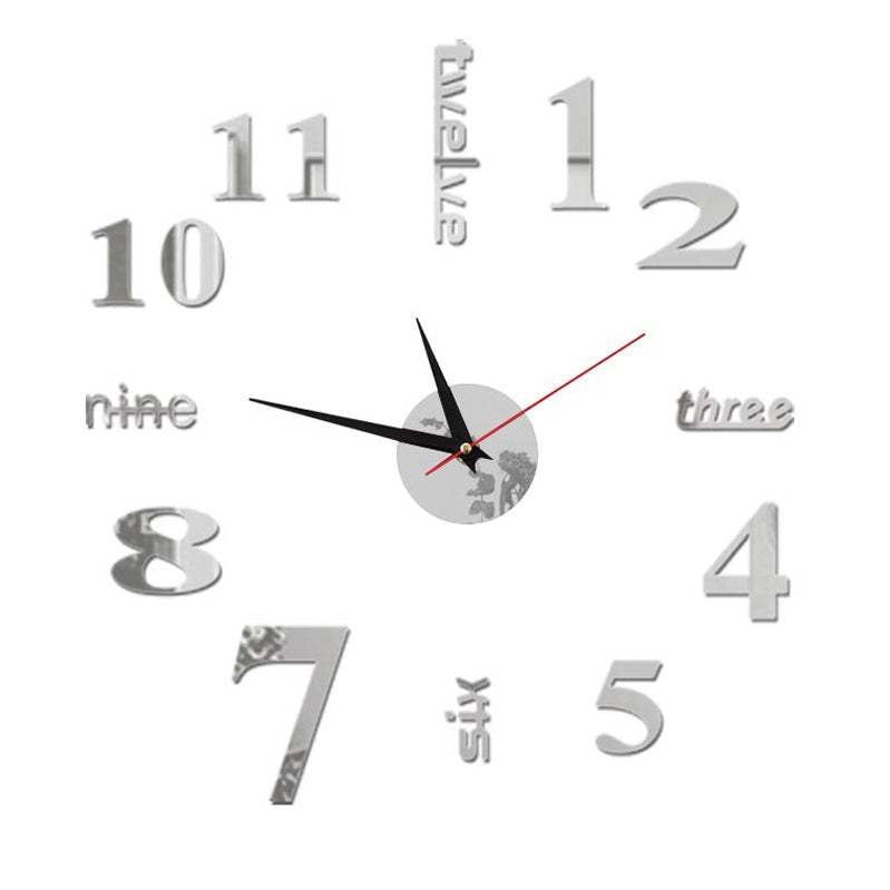 Lisslune | DIY Modern punchless wall clock