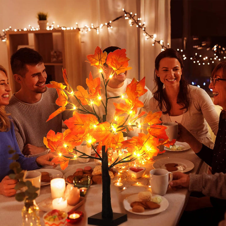 Lisslune | Atmospheric Light Tree with Red Birds – Flexible LED Decoration Tree