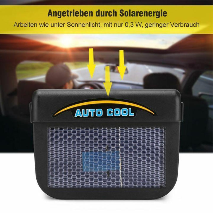 Lisslune | Solar-powered fan for the car