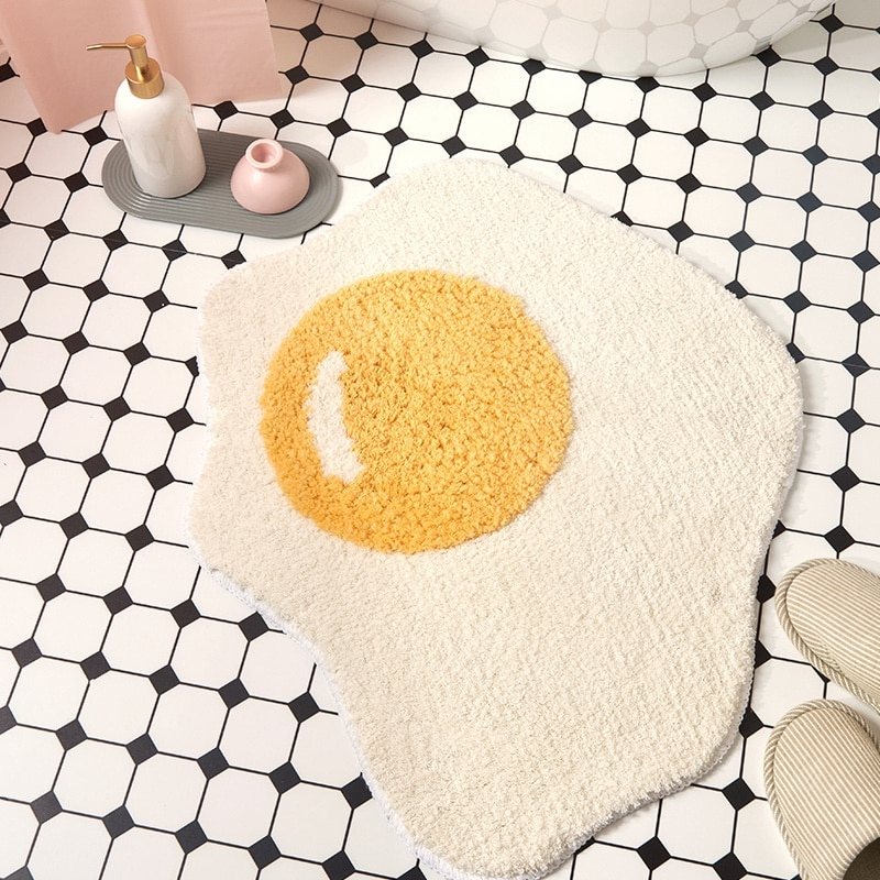 Lisslune | Egg Bathroom Rug