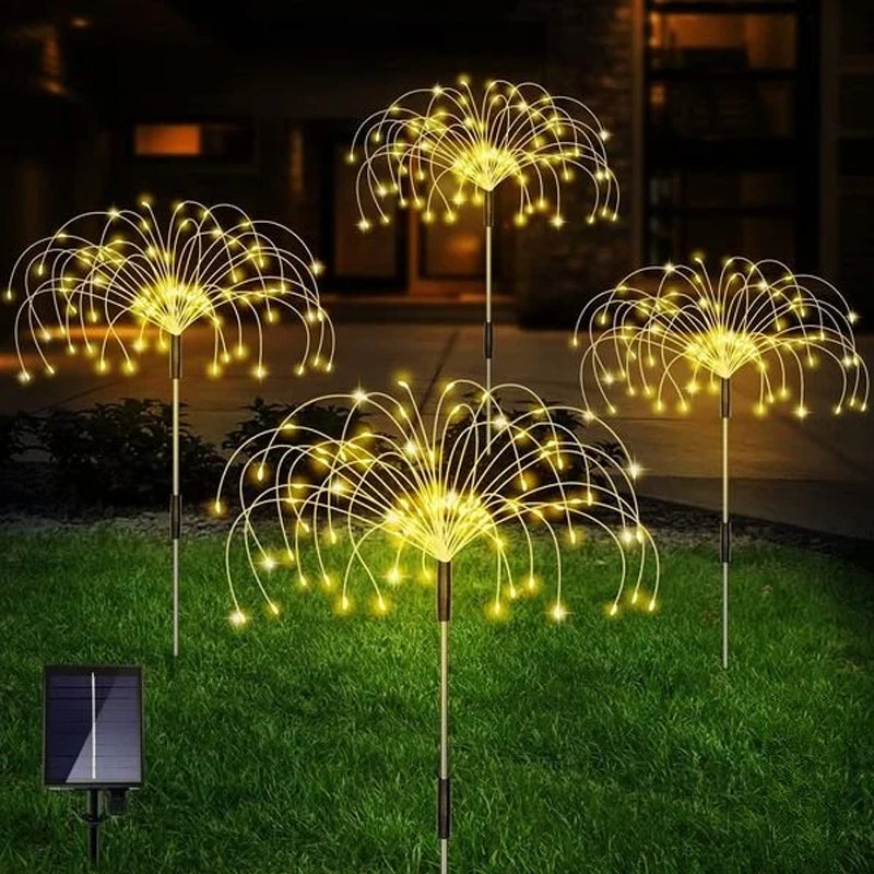 Lisslune | Waterproof Solar Garden Fireworks Lamp