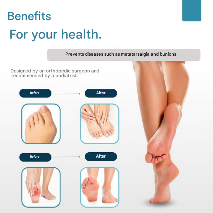 Lisslune | FlexiToe Comfort Toe Separator with Foot Cushion – Pain Relief & Correction for Daily Use