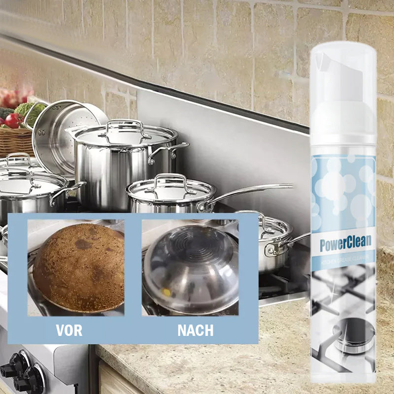 Lisslune | Oil Stain Foam Cleaner for the Kitchen