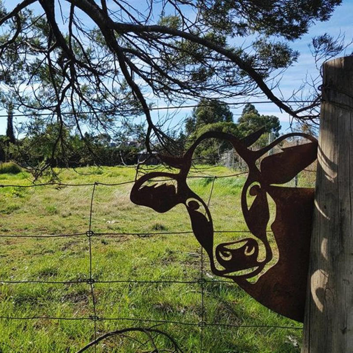Lisslune | WildPost - Metal Dyresilhouette Fence Caps