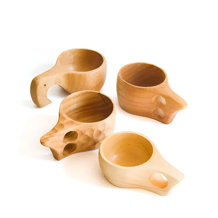 Lisslune | Rubberwood Artisan Mug Collection