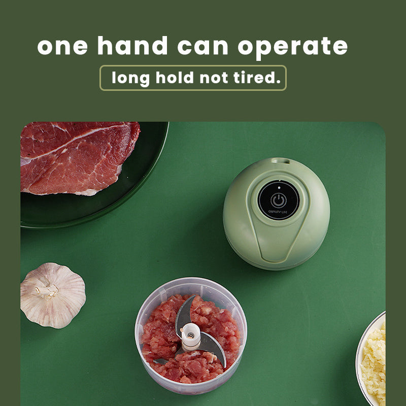 Lisslune | USB rechargeable electric garlic mill