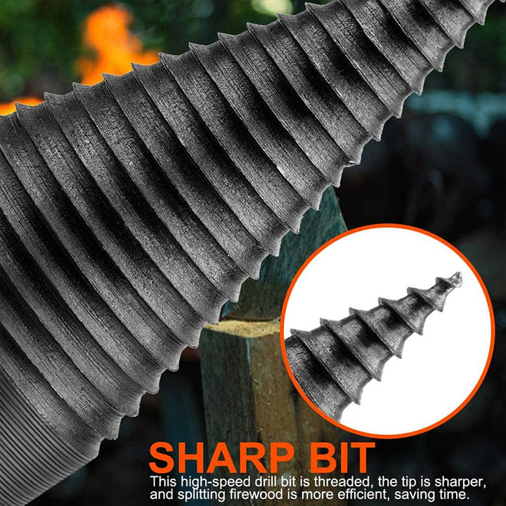 Lisslune | Hex Screw Shaft Firewood Drill