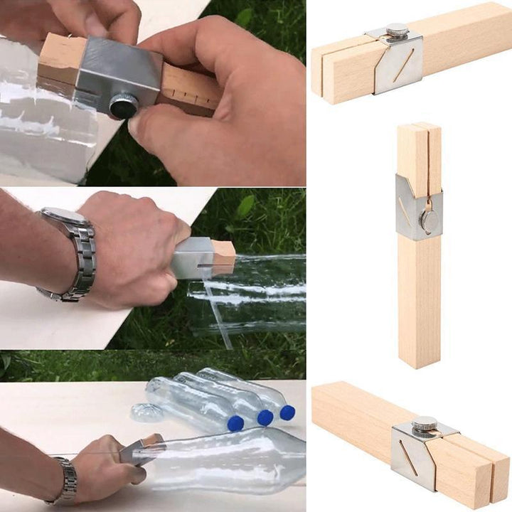 Lisslune | Cutting tool - cutting plastic bottles into a rope