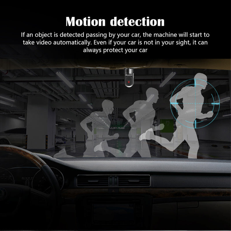 Lisslune | 1080P HD 360° Rotating Mini ADAS Dashcam