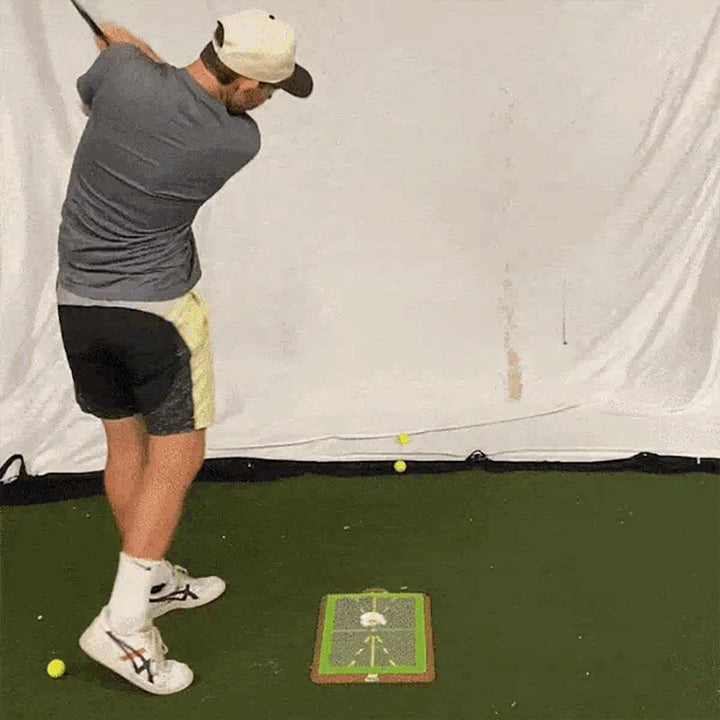Lisslune | Golf Training Mat for Swing Detection Hitting