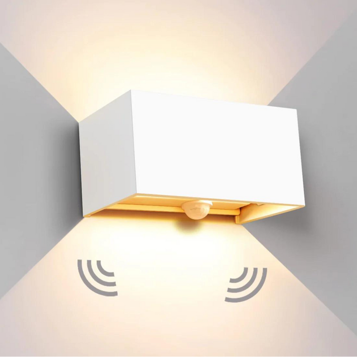 Lisslune | LumiGuard – Waterproof LED Outdoor Lamp with Motion Sensor