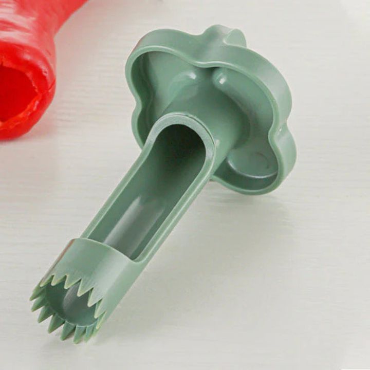Lisslune | 2-in-1 Pepper Corer & Vegetable Cutter