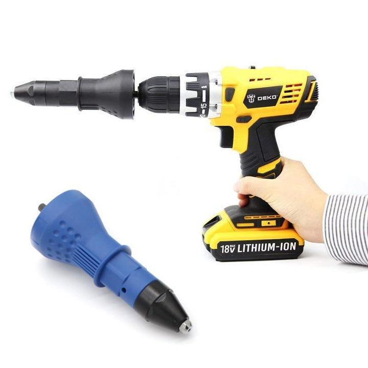 Lisslune | Detachable stud gun drill adapter