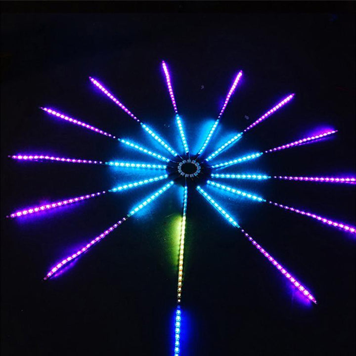 Lisslune | GlowArt Smart LED Wall Light with Remote Control and DIY Light Settings