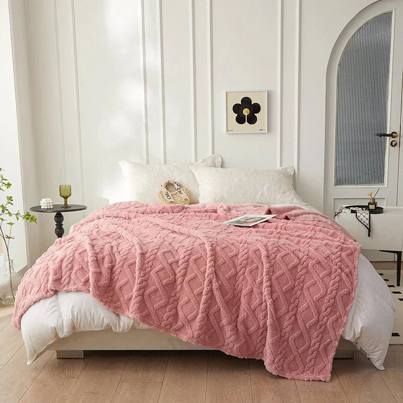 Lisslune | Double-sided cuddle blanket made of wool