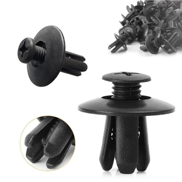 Lisslune | Universal Car Plastic Fender Fastening Clips (150 Pieces)