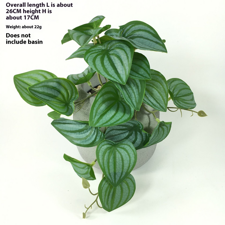 Lisslune | Artificial Hanging Plant for Natural Decoration in Indoor and Outdoor Areas