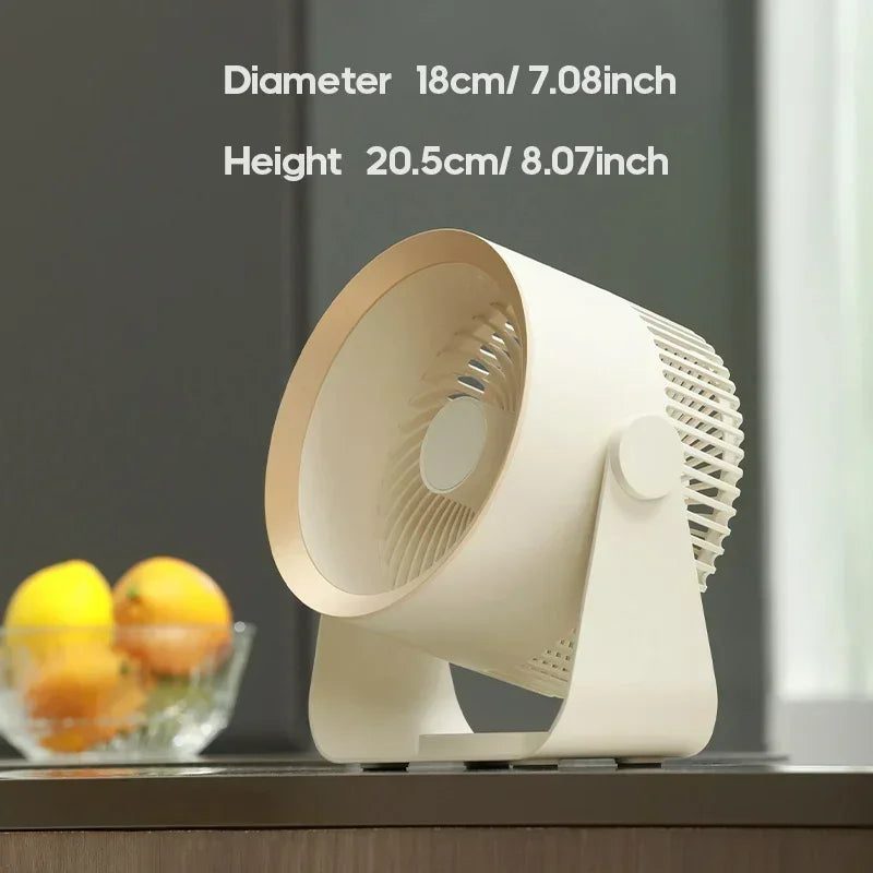Lisslune | Wireless Portable Quiet Fan Circulator Air Cooler