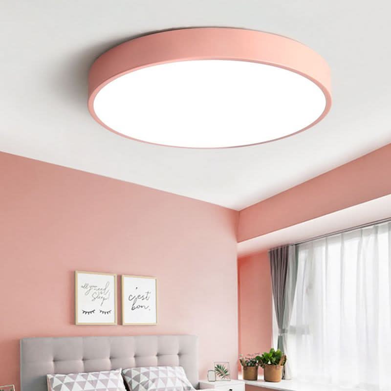 Lisslune | Eterna LuxeRound LED Light | Decorative round ceiling lamp for modern living room, children's room & office