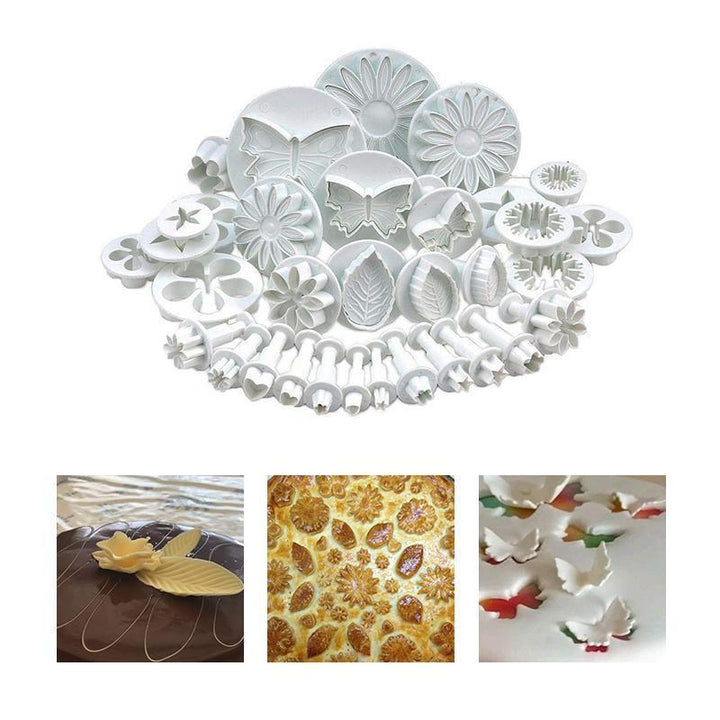 Lisslune | 33 piece tools for decorating cakes