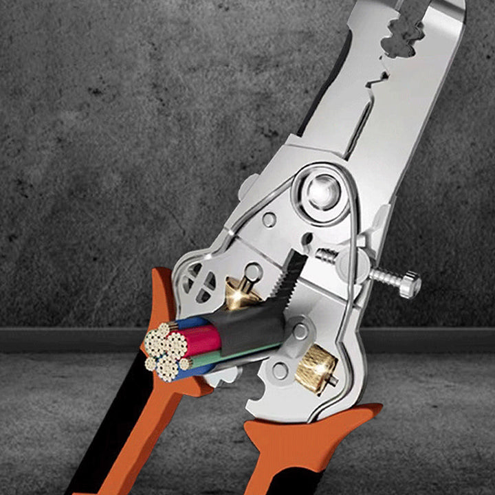 Lisslune | New multifunctional cable cutter stripping tool crimping pliers