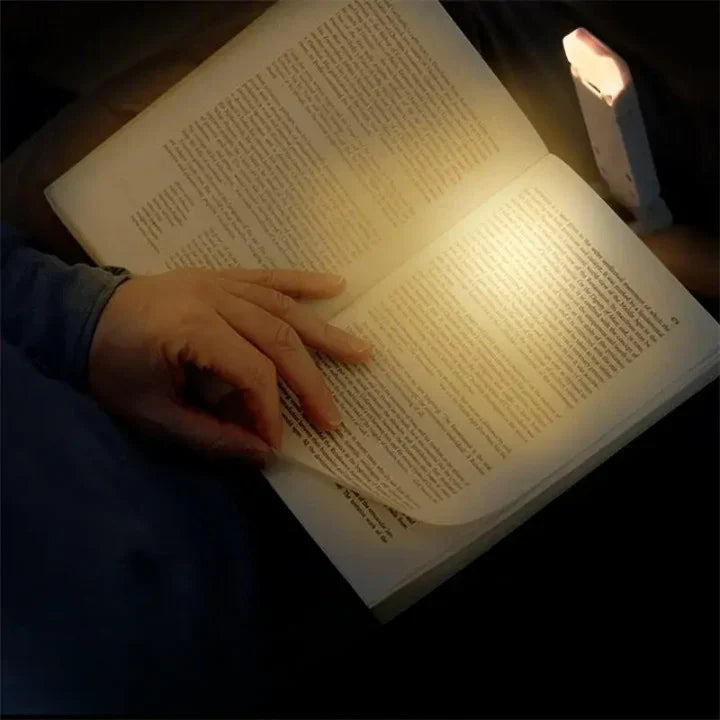 Lisslune | Book Reading Lights - Adjustable LED Clip-on Rechargeable Book Light, USB Powered for Reading in Bed, Best for Bookworms and Kids