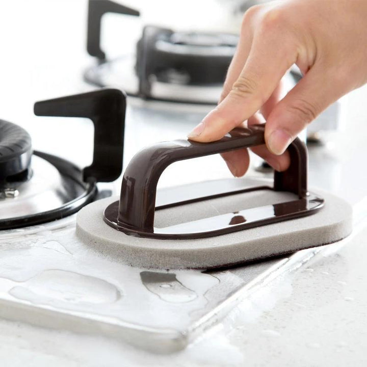 Lisslune | GripClean Ergonomic Kitchen Sponge – Effective Cleaning with Comfortable Handle